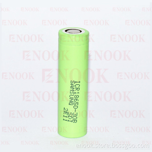 Samsung 30b 18650 3000mah li-ion rechargeable battery